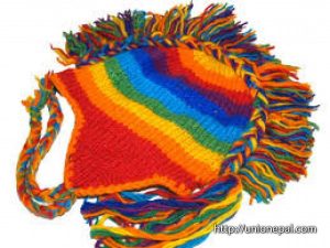Rainbow Wool Hat Image